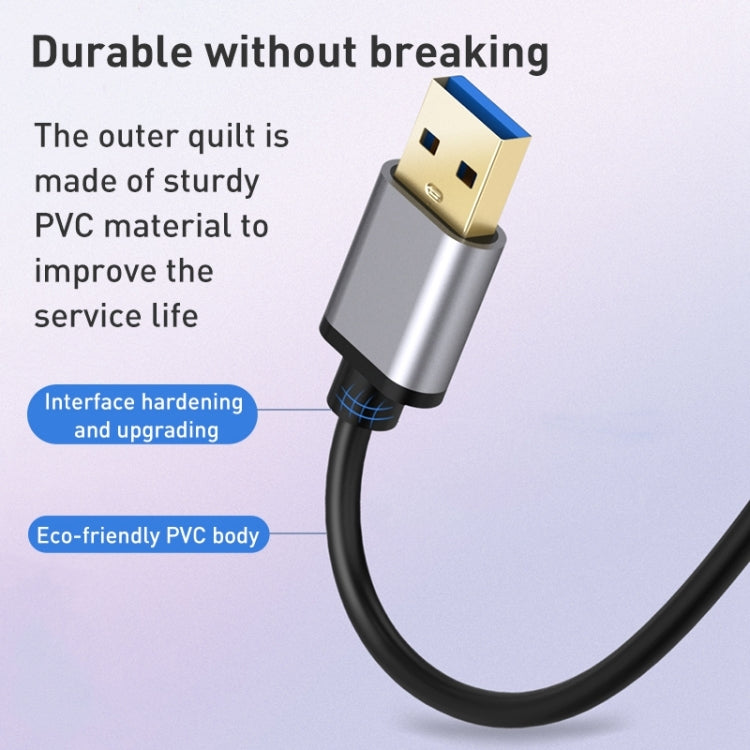 8108 7 Ports USB 3.0 to USB 3.0 HUB, Cable Length: 80cm, 8108