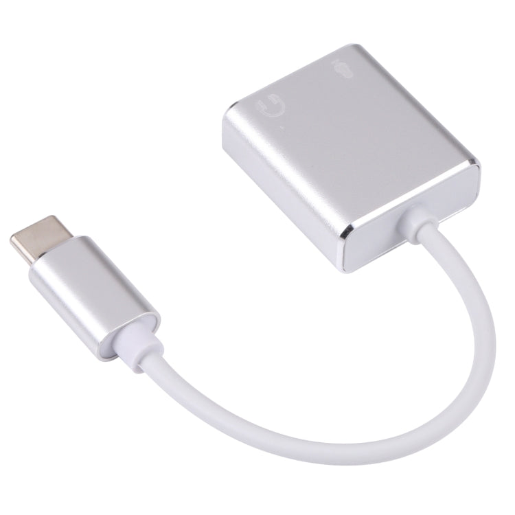 USB-C / Type-C to Jack 3.5mm Earphone Microphone Sound Card, USB Type-C