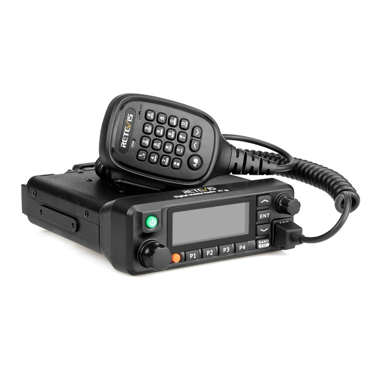 RETEVIS RT90 UV Double Segment 136-174/400-480MHz 3000 Channels 50W Car Walkie Talkie, 136-174/400-480MHz