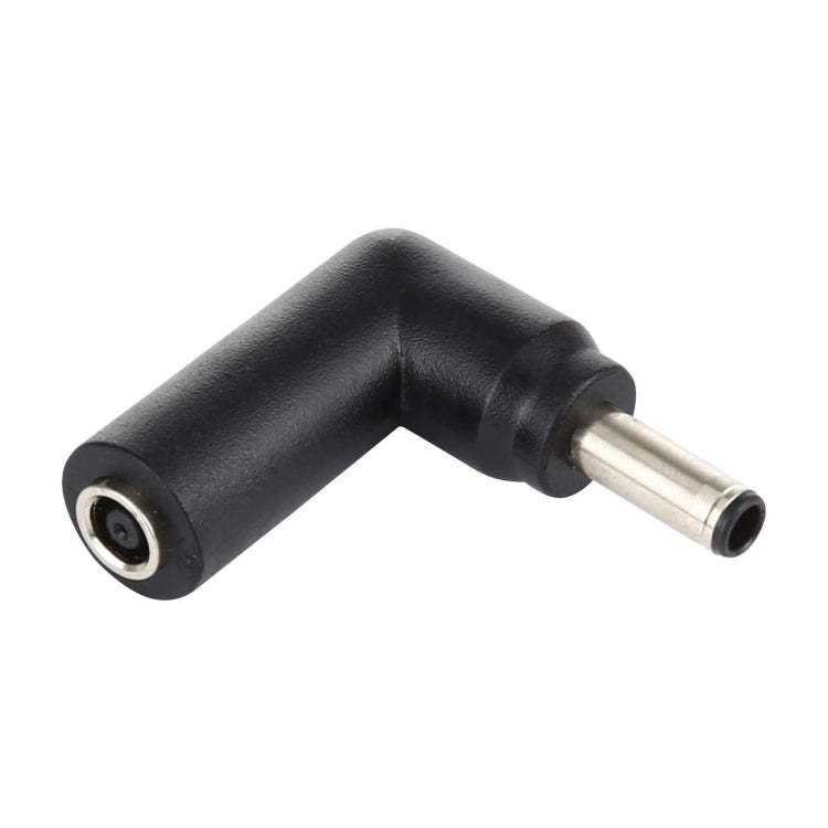 10 PCS 4.5 x 3.0mm Female to 4.5 x 3.0mm Male Plug Elbow Adapter Connector, 4.5x3.0mm to 4.5x3.0mm