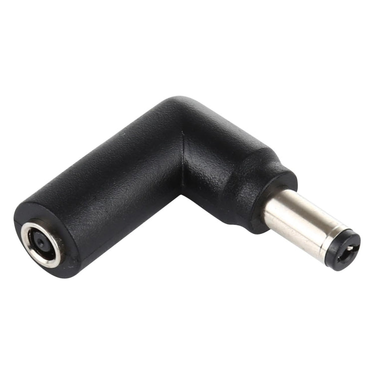 10 PCS 4.5 x 3.0mm Female to 5.5 x 2.1mm Male Plug Elbow Adapter Connector, 4.5x3.0mm to 5.5x2.1mm