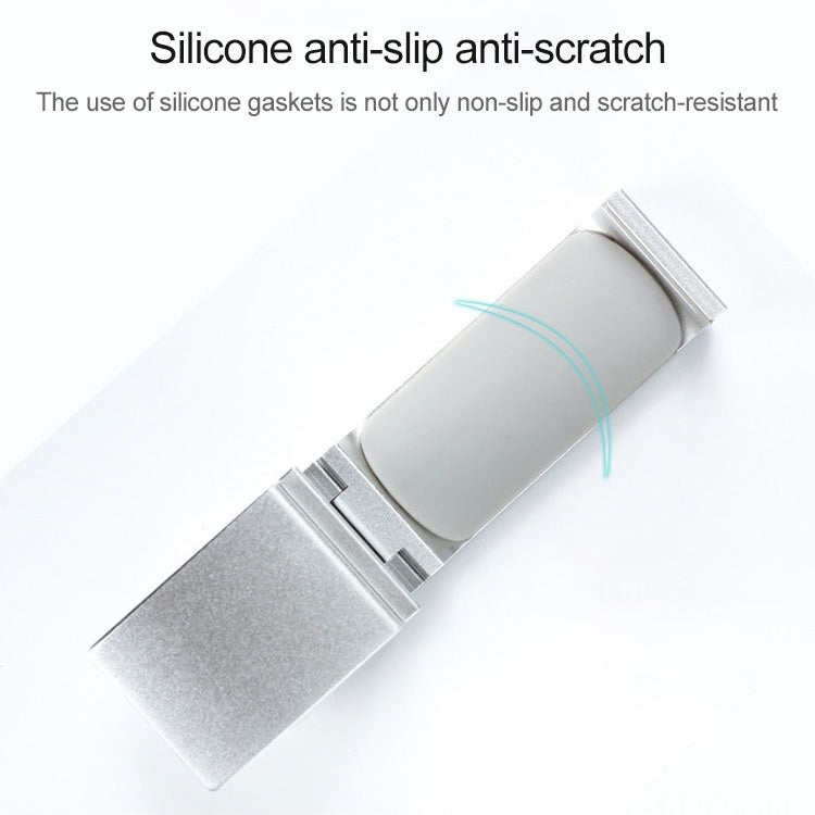 Desktop Lock Clip Type Metal Foldable Headset Stand Display Hanger, Desktop Lock Clip Type