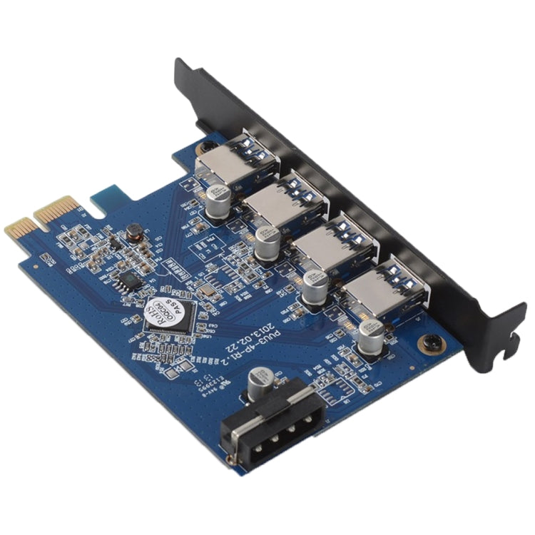 Tarjeta PCI Express ORICO PVU3-4P de 4 puertos USB 3.0 para escritorio.