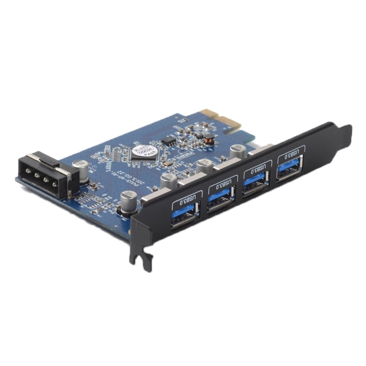 Tarjeta PCI Express ORICO PVU3-4P de 4 puertos USB 3.0 para escritorio.