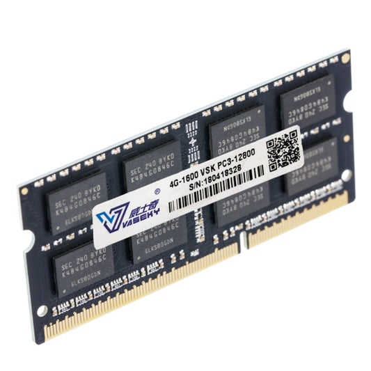 Vaseky 4GB 1600MHz PC3-12800 DDR3 PC Memory RAM Module for Laptop, 4GB 1600MHz