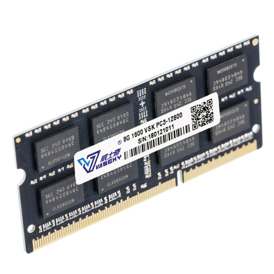 Vaseky 8GB 1600MHz PC3-12800 DDR3 PC Memory RAM Module for Laptop, 8GB 1600MHz