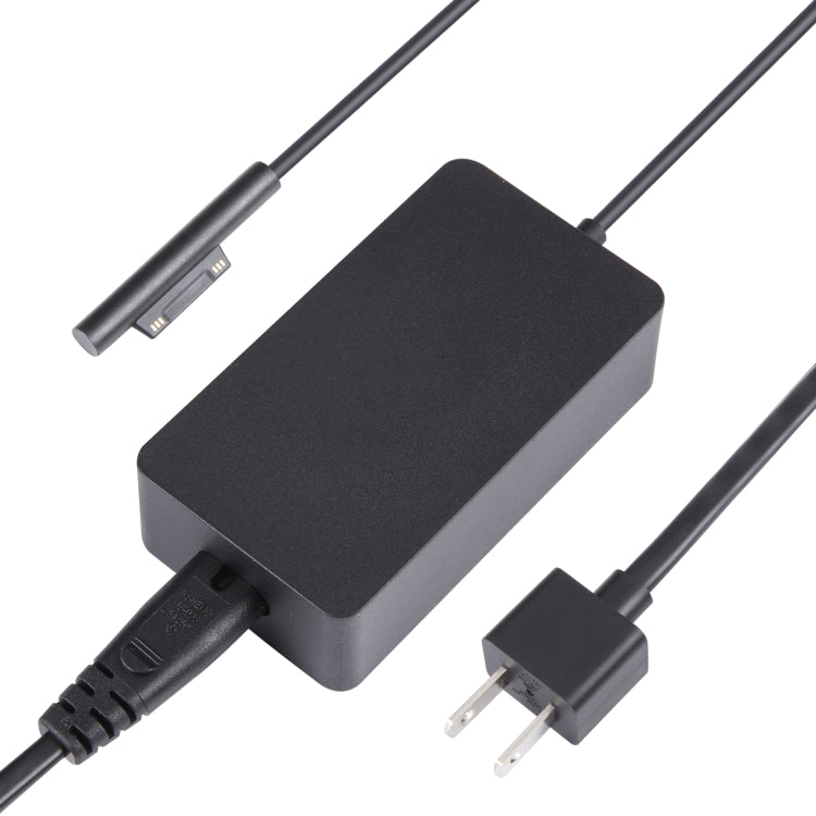 For Microsoft Surface Pro 7 / 7 Plus / 8 / 9 / X & Laptop 3 / 4 / 5 65W Laptop Power Adapter, EU Plug, UK Plug, US Plug