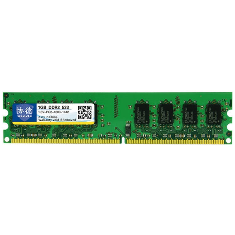XIEDE X014 DDR2 533MHz 1GB General Full Compatibility Memory RAM Module for Desktop PC, 533MHz 1GB Full Compatibility