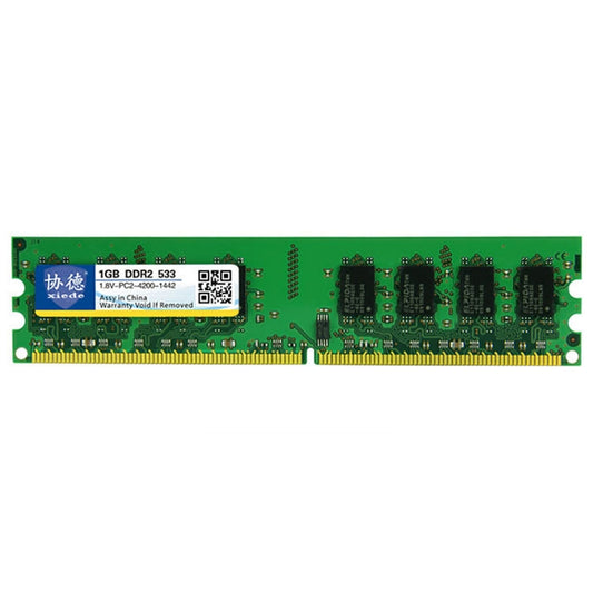 XIEDE X014 DDR2 533MHz 1GB General Full Compatibility Memory RAM Module for Desktop PC, 533MHz 1GB Full Compatibility