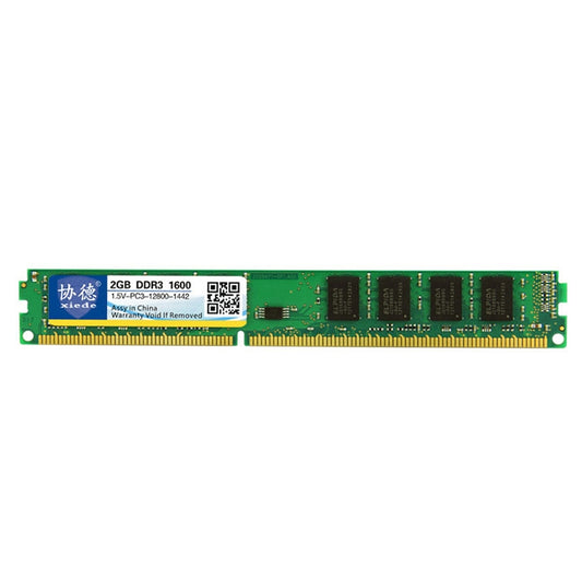 XIEDE X033 DDR3 1600MHz 2GB 1.5V General Full Compatibility Memory RAM Module for Desktop PC, 1600MHz 2GB 1.5V General Full Compatibility