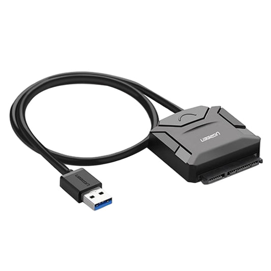 Câble adaptateur UGREEN USB 3.0 vers SATA pour disque dur HDD et SSD 2,5 / 3,5 pouces, prend en charge UASP SATA 3.0, USB 3.0 vers SATA