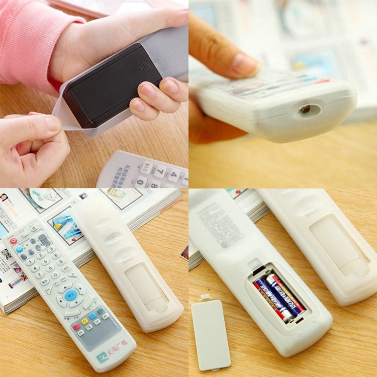 5 PCS Short Design Air Conditioning Remote Control Silicone Protective Cover, Size: 12.4*4.5*2.2cm, 12.4*4.5*2.2cm