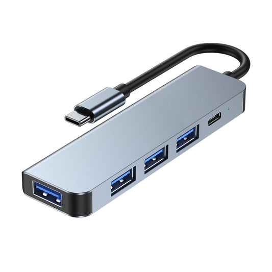 BYL-2301T 5 in 1 USB-C / Type-C to USB Multifunctional Docking Station HUB Adapter, BYL-2301T