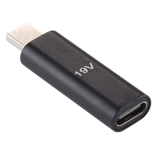 Adaptateur 19 V Type-C / USB-C femelle vers PD en alliage d'aluminium pour Asus, 19 V Type-C femelle vers PD (noir), 19 V Type-C femelle vers PD (argent)