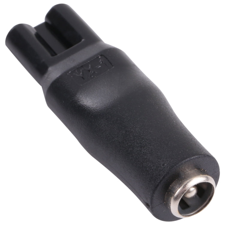 DC 5.5 x 2.1mm Female to Shaver Interface Female Power Supply Conversion Converter, Oval