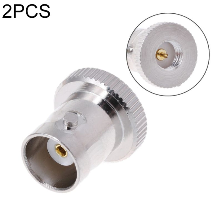 2 PCS SMA Male to BNC Female RF Connector, SMA Male to BNC Female