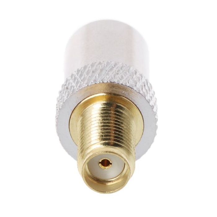 2 PCS SMA Female to TV IEC Male RF Connector, SMA Female to IEC Male