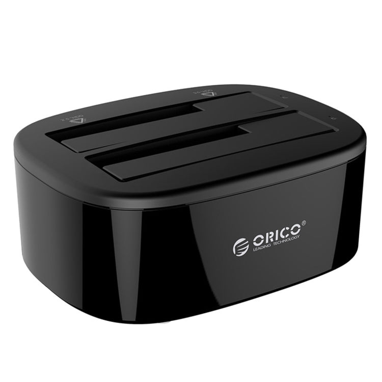 ORICO 6228US3 2.5 / 3.5 inch SATA HDD / SSD 2 Bay USB 3.0 Hard Drive Dock, 1 to 1 Clone 2 Bays without Copy