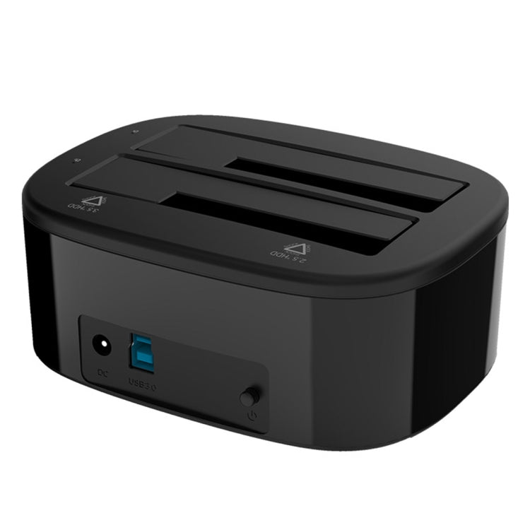 ORICO 6228US3 2.5 / 3.5 inch SATA HDD / SSD 2 Bay USB 3.0 Hard Drive Dock, 1 to 1 Clone 2 Bays without Copy