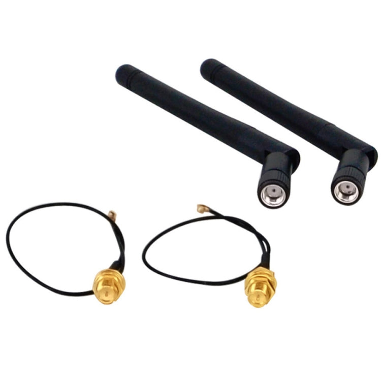 2.4G Folding Antenna with IPX Signal 5dBi Dual Antennas, 5dBi