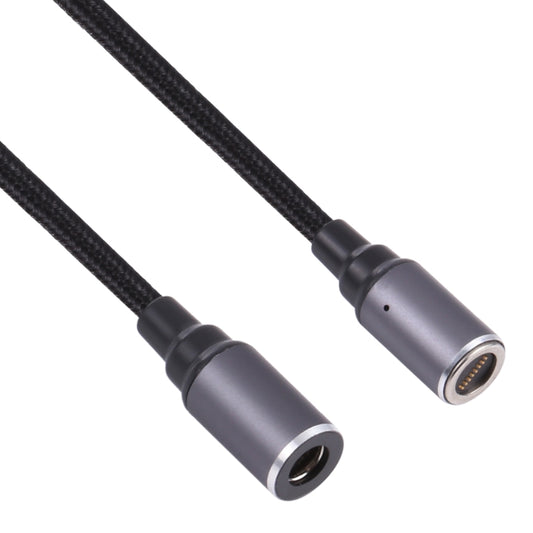 5.5 x 2.1mm Female to 8 Pin Magnetic DC Round Head Free Plug Charging Adapter Cable, 5.5 x 2.1mm to Magnetic Round Head