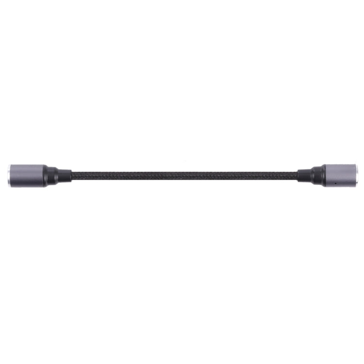 5.5 x 2.1mm Female to 8 Pin Magnetic DC Round Head Free Plug Charging Adapter Cable, 5.5 x 2.1mm to Magnetic Round Head
