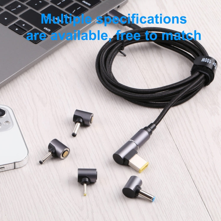 USB-C / Type-C Male to 8 Pin Magnetic DC Round Head Free Plug Charging Adapter Cable, Type-C to Magnetic Head