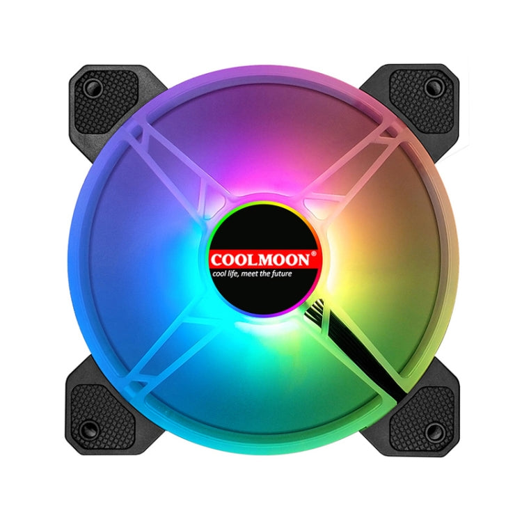 COOLMOON CM-JD1 Jade Ring RGB Case Cooler