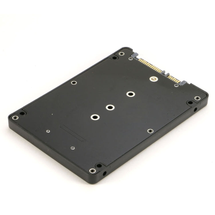 M.2 NGFF SSD to 2.5 inch SATA III Adapter Card with Cover, NGFF to 2.5 inch SATA III Black
