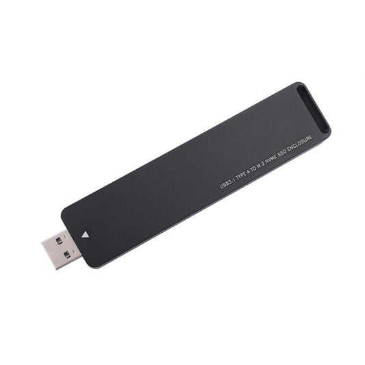 MSA7780 M.2 NVME PCI-E SSD to USB 3.1 Type-A Plug-in HDD Enclosure, NGFF to USB Type-A HDD
