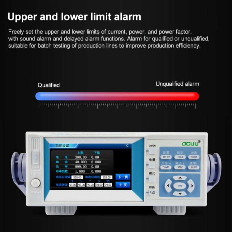 PM2818C AC 40A Intelligent Electrical Parameters Measuring Instrument, PM2818C AC 40A