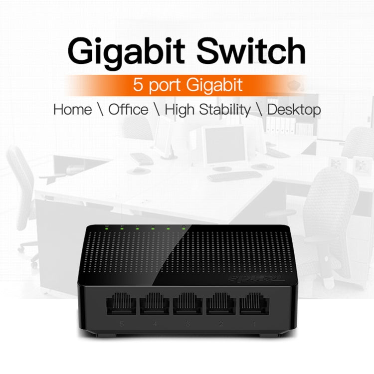 Tenda SG105 Mini 5 Ports 1000Mpbs Fast Gigabit Ethernet Network Switch LAN HUB