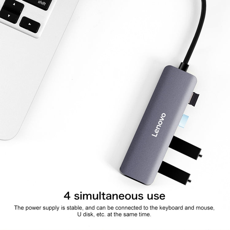 Lenovo U04 4 In 1 USB 3.0 Multi-port Converter Splitter Hub, U04