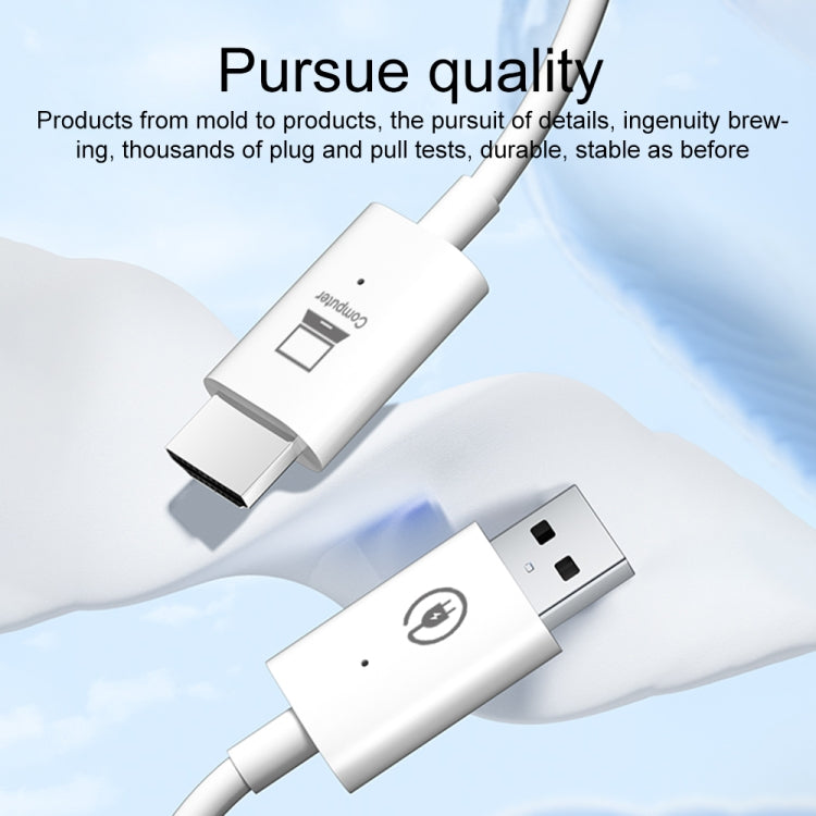 CS5 Wireless HDMI Transmitter Receiver Computer Game Console Screen Player Adapter Cable, CS5