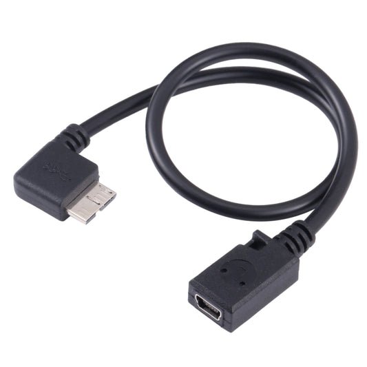 Mini USB Female to Micro-B 3.0 Male Data Charging Cable, Mini USB to Micro-B 3.0