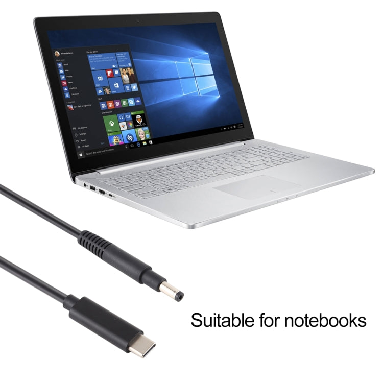 USB-C / Type-C to 4.8 x 1.7mm Laptop Power Charging Cable, Cable Length: about 1.5m, Type-C to 4.8 x 1.7mm