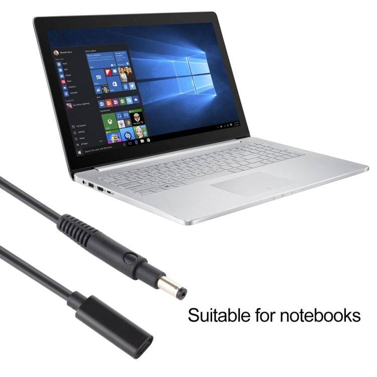 USB-C / Type-C Female to 4.8 x 1.7mm Male Laptop Power Charge Connector, Type-C Female to 4.8 x 1.7mm Male