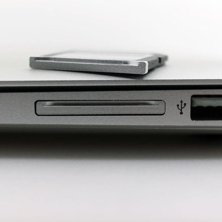 BASEQI Hidden Aluminum Alloy SD Card Case for Macbook Pro (Mid-2012) (not Retina) Laptops, For Macbook Pro Mid-2012 (not Retina)
