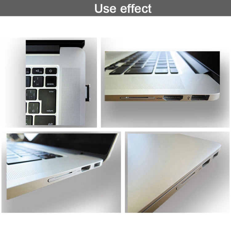 BASEQI Hidden Aluminum Alloy SD Card Case for Macbook Pro (Mid-2012) (not Retina) Laptops, For Macbook Pro Mid-2012 (not Retina)