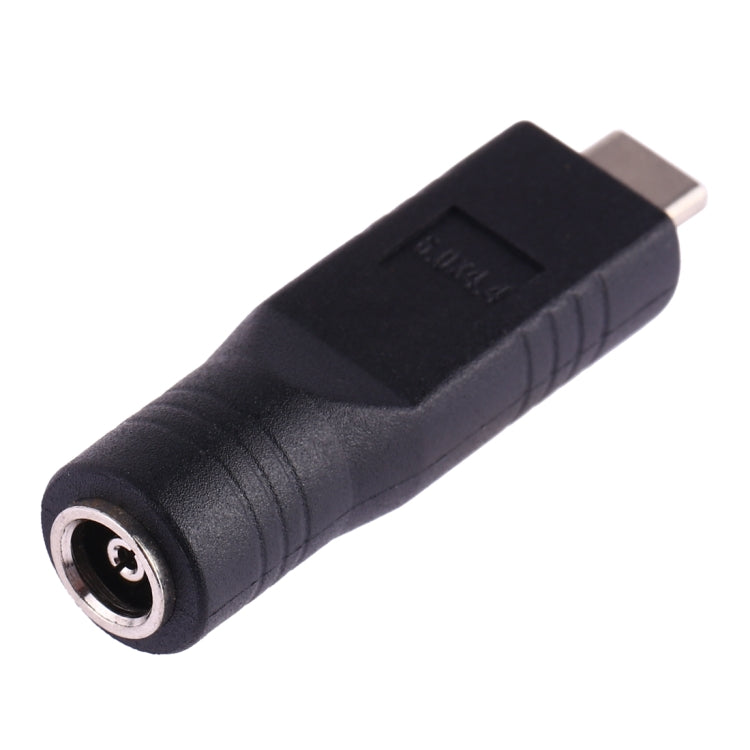 6.0 x 4.4mm Female to USB-C / Type-C Male Plug Adapter Connector, 6.0 x 4.4mm Female
