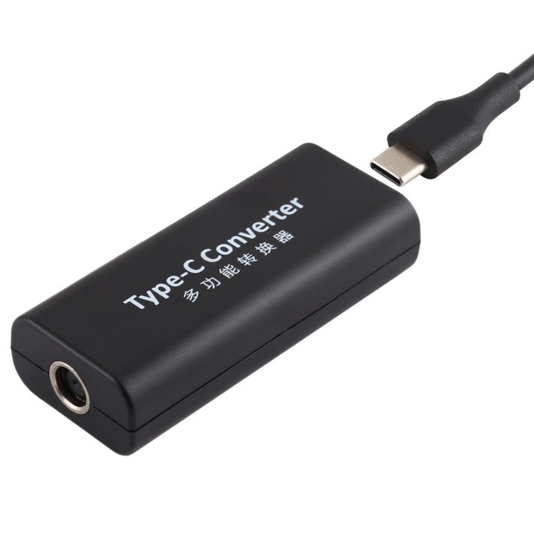 DC 7.4 x 0.6mm Power Jack Female to USB-C / Type-C Female Power Connector Adapter with 15cm USB-C / Type C Cable, 7.4x0.6mm