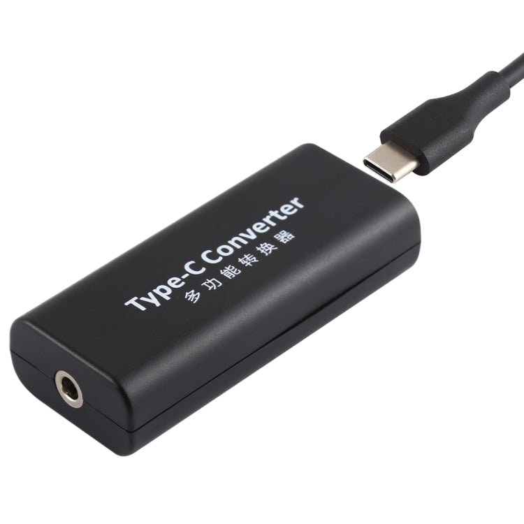 DC 4.0 x 1.7mm Power Jack Female to USB-C / Type-C Female Power Connector Adapter with 15cm USB-C / Type C Cable, 4.0x1.7mm