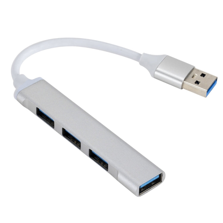 A809 USB 3.0 x 1 + USB 2.0 x 3 to USB 3.0 Multi-function Splitter HUB Adapter, A809