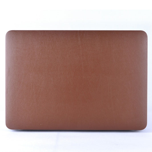 Pour MacBook Air 13,3 pouces A1466 2012-2017 / A1369 2010-2012 Housse autocollante en cuir PU pour ordinateur portable