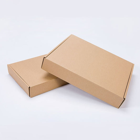 100 PCS Kraft Paper Shipping Box Packaging Box, Size: T1, 15x15x5cm, 15x15x5cm