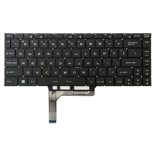 US Version Laptop Keyboard with Backlight for MSI GS65 / GS65VR / MS-16Q2 / Stealth 8SE /8SF / 8SG /Thin 8RE / Thin 8RF, For MSI GS65 / GS65VR(Black), For MSI GS65 / GS65VR(Grey), For MSI GS65 / GS65VR(Red), For MSI GS65 / GS65VR(Silver)