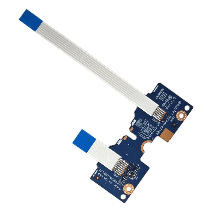 Laptop Touchpad With Flex Cable For HP 15-BN 15-BA 15-AY 15-AC 15-AC121DX 15-AF 15-AC135NA 250 G4 LS-C702P, For HP 15-BN 15-BA 15-AY