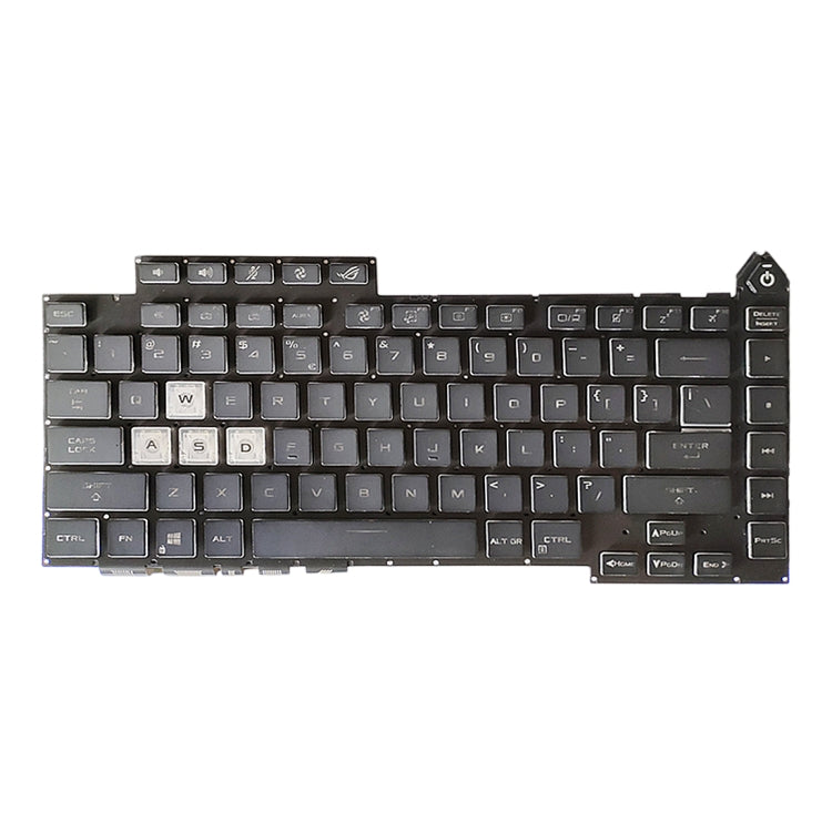 Clavier rétroéclairé pour ordinateur portable Asus ROG Strix G15 (version américaine) (0KBR0-4810US00, 4812US00, 4814US00)