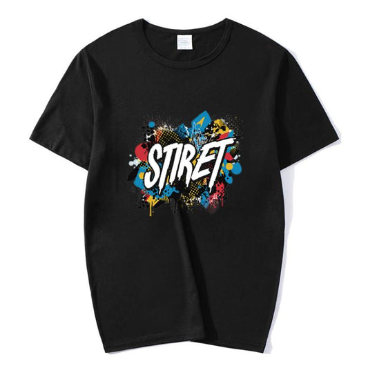 Round Neck Modal Short Sleeve T-shirt Custom Made Print Your Demand, Size: XXXXXL, XXXXXL