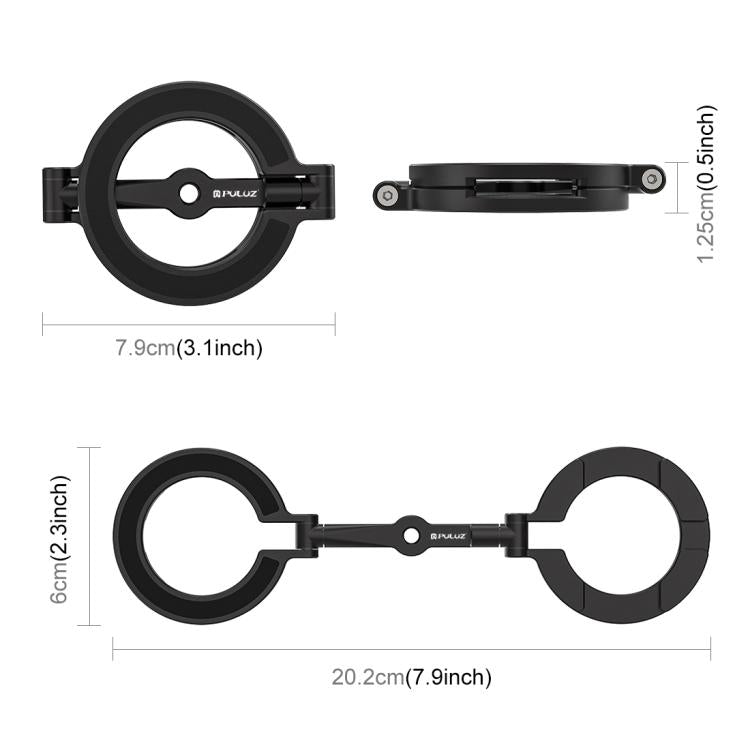 MagSafe Dual-Head Magnetic Folding Phone Holder Bracket